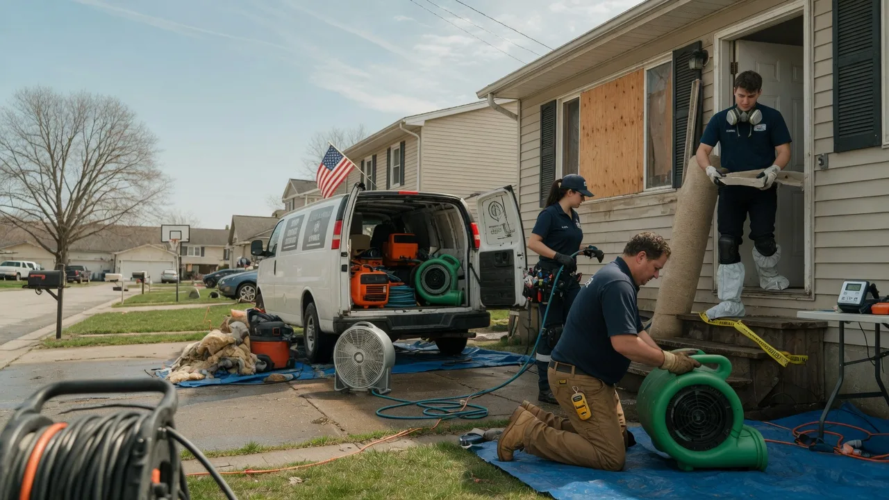 Water Damage Restoration in Mifflinville, PA near me
